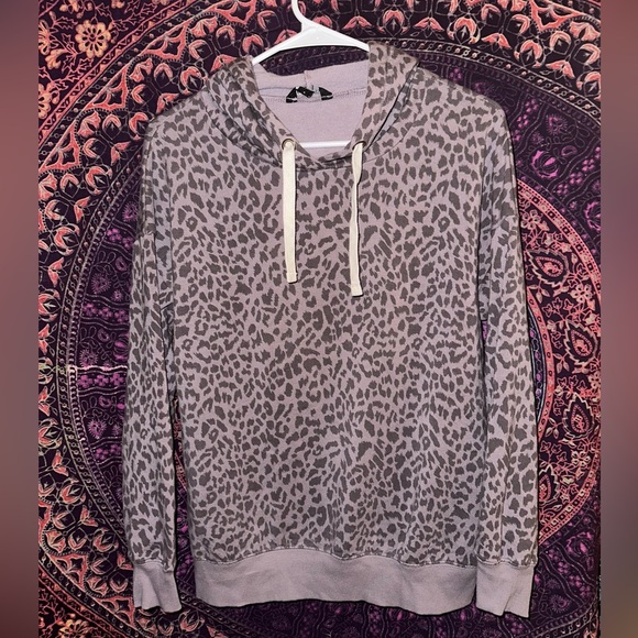 Buffalo David Bitton Animal Print Hoodie - Picture 1 of 4